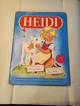 Heidi by Johanna Spyri Adapted by Florence Hayes 1946 Ages 5 to 9 Hardback - £5.17 GBP