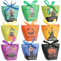 Halloween Candy Bags Treat Bags - 36Pcs Paper Halloween Bags Trick Or Tr... - £14.13 GBP