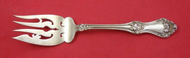 Corinthian by Mount Vernon Sterling Silver Cold Meat Fork 7 1/4&quot; Heirloom - £78.16 GBP