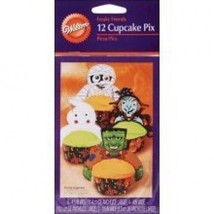 (2) Halloween Wilton Cupcake Decorating Pix Party Supplies = 24 - £12.63 GBP