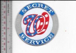Washington Nationals &amp; Secret Service Field Office MLB Promo Patch - £7.97 GBP