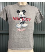 Mickey Mouse Disney Florida Gray Youth Kids XL T-Shirt - $10.64