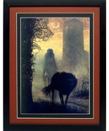 Framed Beksinski Art Poster Wolf Walker - £38.03 GBP