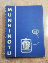 Vintage 1952 Yearbook, Gresham High School, Gresham Oregon, 1952, &quot;Munhi... - $98.36