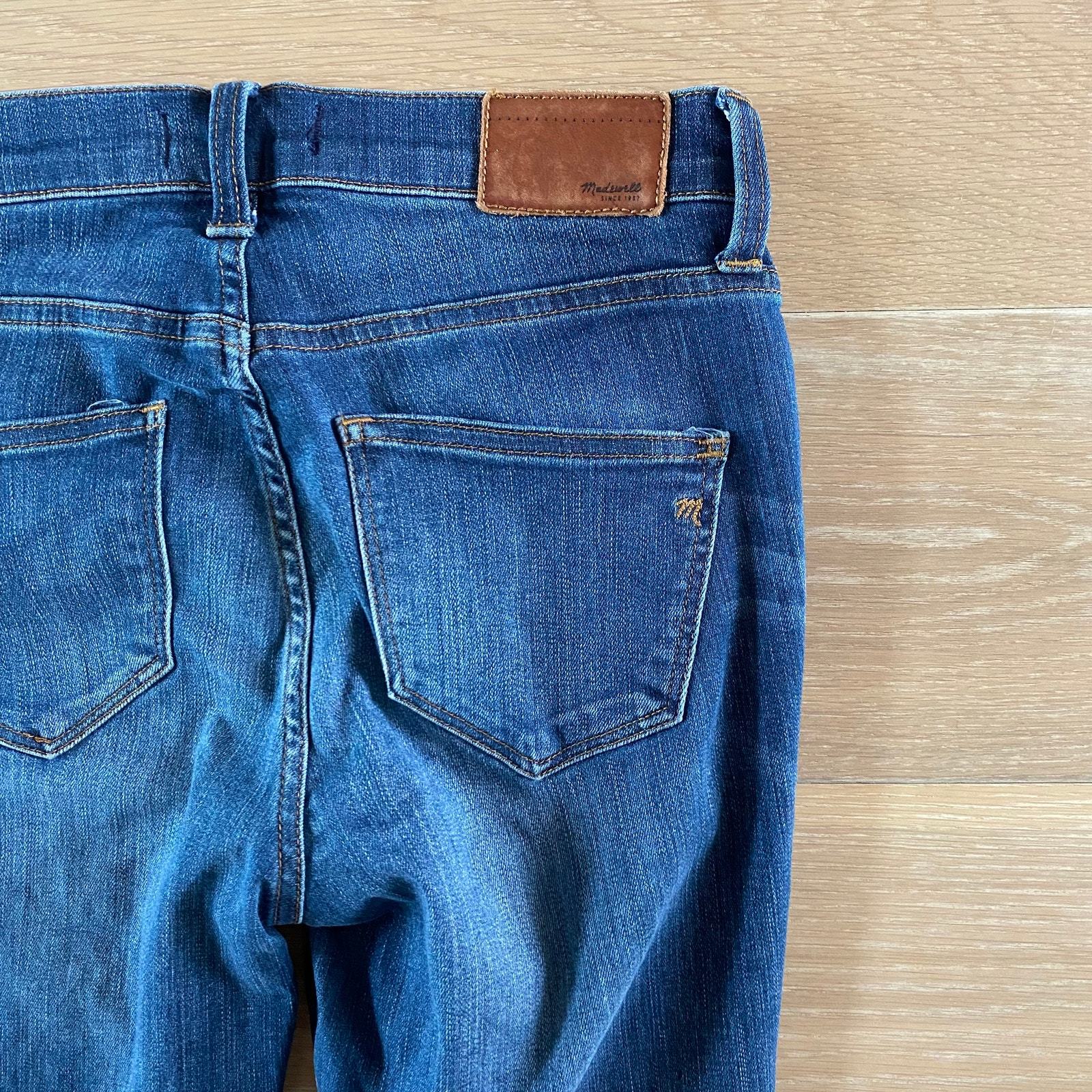Madewell High Riser Skinny Denim Jeans in Atlantic Wash sz 26 Item image 3