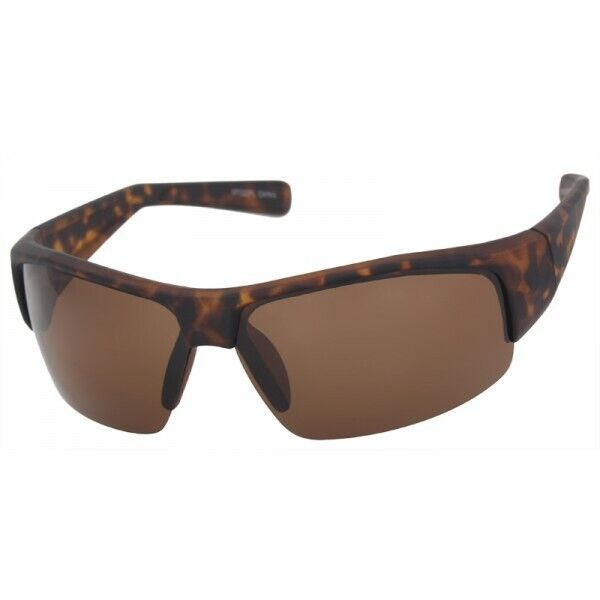 Mens Polarized Half Rim Sunglasses Anti Glare for Fishing Running Outdoor Sports
