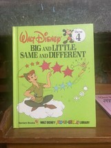 Walt Disney 1983 Fun to Learn Volume 4 Big and Littel Same and Different - $9.49