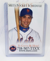 New York Mets 2005 Carlos Beltran Pocket Schedule Delta - £1.56 GBP