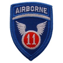 U.S. Army 11th Airborne Patch Blue &amp; White 3&quot; - £6.99 GBP