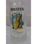 Holsten 0.4 L German Beer Glass Mug Stein The Art of Brewing Edition No. 2 - $14.99