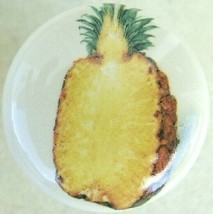 Cabinet Knobs Knob w/ Pineapple #3  Fruit Slice - £4.14 GBP