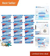 Ocean Breeze Humidity Absorbers - 10.5 Oz Leakproof Pack of 12 for Home ... - $84.10