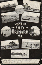 Views Of Old Orchard Beach Maine 1907 Before The Fire Multi View - £15.73 GBP