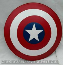 X-Mas 24 INCH Avenger Shield Captain America Shield Battle War Shield - £111.63 GBP