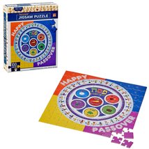 Rite Lite Passover Puzzle - 100 Piece Seder Plate Jigsaw Puzzle Toy Gift... - $12.73