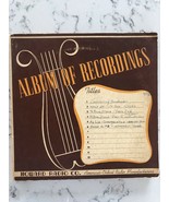 x6 Vintage Mystery Albums Amateur Recordings by &quot;Lou &amp; Glad&quot; 1943 - £36.93 GBP
