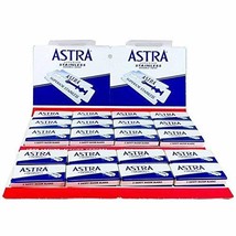 Astra Superior Stainless Double Edge Safety Razor Blades, 100 blades (5x20) - £12.67 GBP