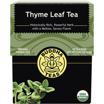 Buddha Teas Organic Thyme Leaf Tea - OU Kosher, USDA Organic, CCOF Organic, 18 B - £13.53 GBP