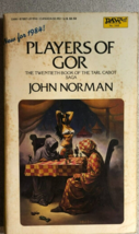 Players Of Gor #20 By John Norman (1984) Daw Sf Paperback 1st - £13.30 GBP