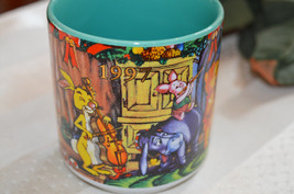 * Disney 1997 Winnie The Pooh Season of Song Christmas Holiday Cup Mug  - £16.02 GBP
