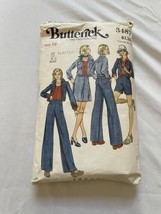 Butterick 3487 Misses Jeans Pants Shorts Jacket Size 12 *Cut Complet - $14.03