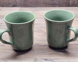 Stoneware Pottery Coffee Cups - The Todd English Collection - Set Of 2 M... - £19.44 GBP