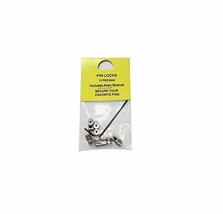 ( 12 Pieces ) Pin Keepers Pin backs Pin Locks Locking Pin Backs w/ Allen... - $3.88