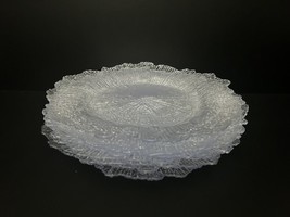 Set of 8 Clear Ice Plastic Charger Plates Dish Set NWT New 12 X 12” - $464.68 MXN