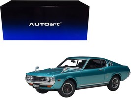 1973 Toyota Celica Liftback 2000GT (RA25) RHD Turquoise Blue Metallic 1/18 Model - $392.54 CAD
