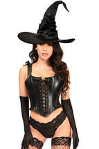 Daisy Corsets | Faux Leather Witch Corset Costume - £94.39 GBP+