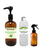 Organic Peppermint Essential Oil Kit: One 16oz Pump of Pure Peppermint O... - $69.99