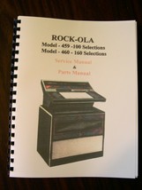 Rock-ola 459/460 Jukebox Service &amp; Parts Manual - £29.99 GBP