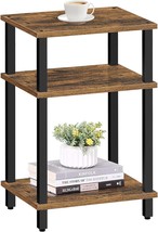 Tutotak End Table, Side Table, Nightstand, 3-Tier Storage, Bed Room Tb01Bb049 - $41.99