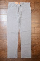 HUGO BOSS Uomo Arancione 25 Regolare con Bottone Beige Cotone Morbido Jeans W38 - £54.16 GBP