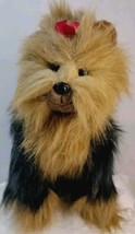 Realistic TY Yorkie Yorkshire Terrier Plush 1990 Stuff Animal Excellent ... - $19.79