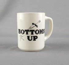 Nurse Gift Coffee Mug Tea Cup Bottoms Up Hypodermic Needle Shot Injection Funny - £7.75 GBP