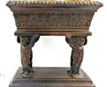 Vintage Heavenly Centerpiece by Austin in Original Brown Four Putti Styl... - $226.71