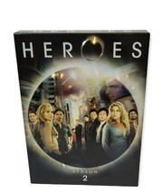 Heroes Season 2 DVD Complete (DVD, 2008, 4-Disc Set) w/ Slipcover - £3.80 GBP