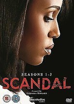 Scandal: Seasons 1-3 DVD (2015) Kerry Washington Cert 15 13 Discs Pre-Owned Regi - £14.95 GBP
