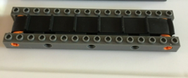 Lego Technic Conveyor Belt Assembly W/Belt - PN 92715c01 - Dark Gray - New - £14.94 GBP