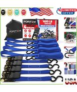 All-in-One Tie Down Kit: 4 Ratchet Straps &amp; Soft Loops, Perfect for Moto... - $1,033.75 MXN