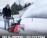 Gas Snow Blower: 24 In. Two-Stage Electric Start Self-Propelled w LED He... - $796.90