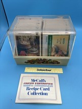 1973 McCall&#39;s Great American Recipe Card Collection W/Case 443 Recipes - $25.98