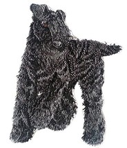 Amazing Custom Dog Portraits [Kerry Blue Terrier] Embroidery Iron On/Sew Patch [ - £10.27 GBP