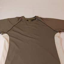 Mossy Oak Men's Olive & White Pullover Long Sleeve Hunting Knit Sweatshirt Size  image 10