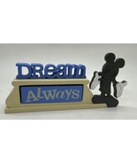 Hallmark Mickey Mouse Disney Desk Resin Figurine Dream BIG ALWAYS HAPPIL... - £11.65 GBP