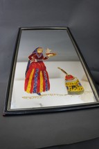 Rare vintage Arab Bedouin Folkloric Hand Made Colored Framed Mirror 26&quot; ... - €154,79 EUR