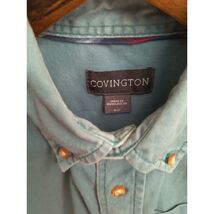 Men Clothing small comfortable casual blue color long sleeve button up s... - $9.99