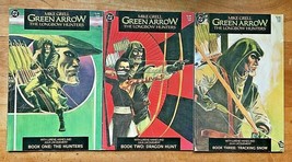 Green Arrow The Longbow Hunters #1-3, Mike Grell (DC 1987) Limited Series - £18.50 GBP