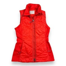 Athleta Rock Ridge PrimaLoft Women’s Puffer Vest Torch Red Size Medium - $29.21